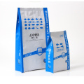 durable and recyclable zip lock stand up pet food plastic bag